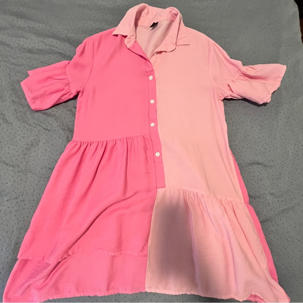 Color Block Dress - Picture 2 of 5